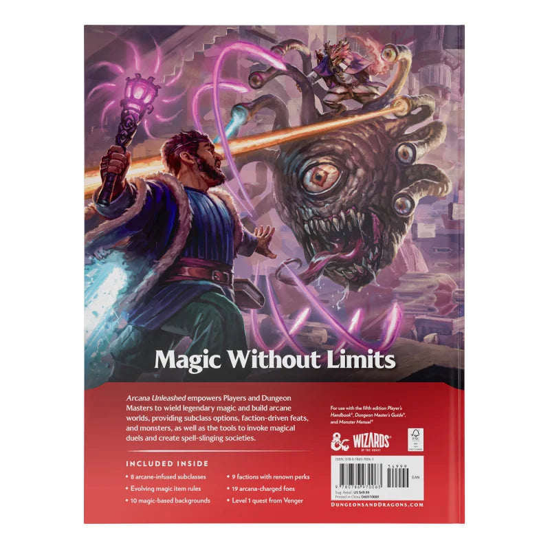 D&D - Arcana Unleashed Hard Cover