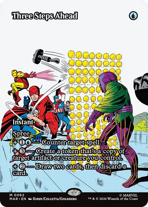 Three Steps Ahead - Marvel Universe (MAR)