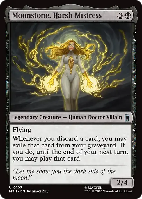 Moonstone, Harsh Mistress - Marvel Super Heroes