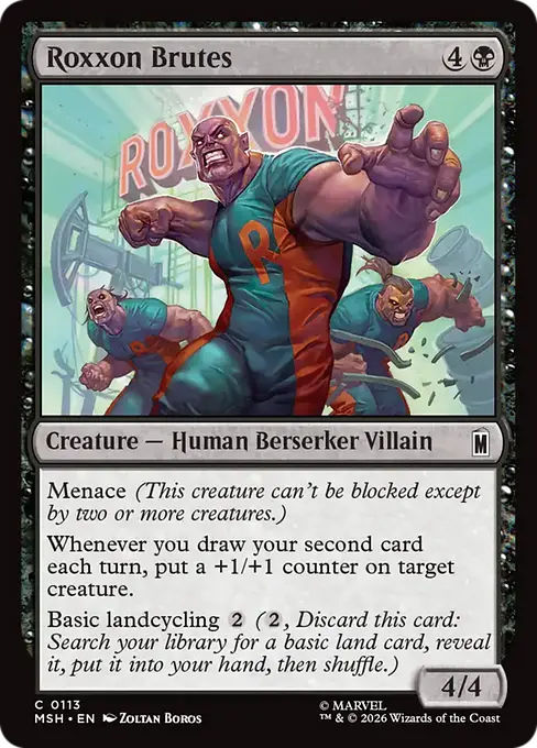 Roxxon Brutes - Marvel Super Heroes