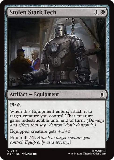 Stolen Stark Tech - Marvel Super Heroes
