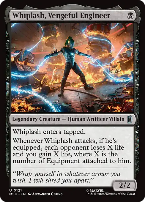Whiplash, Vengeful Engineer - Marvel Super Heroes