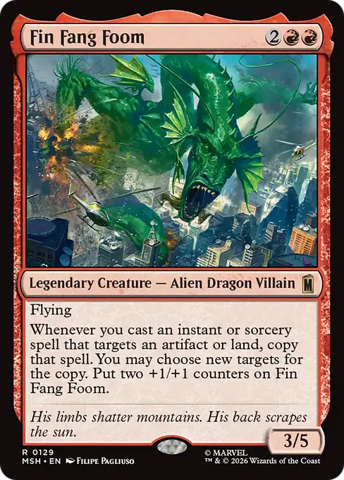 Fin Fang Foom - Marvel Super Heroes