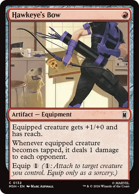 Hawkeye's Bow - Marvel Super Heroes