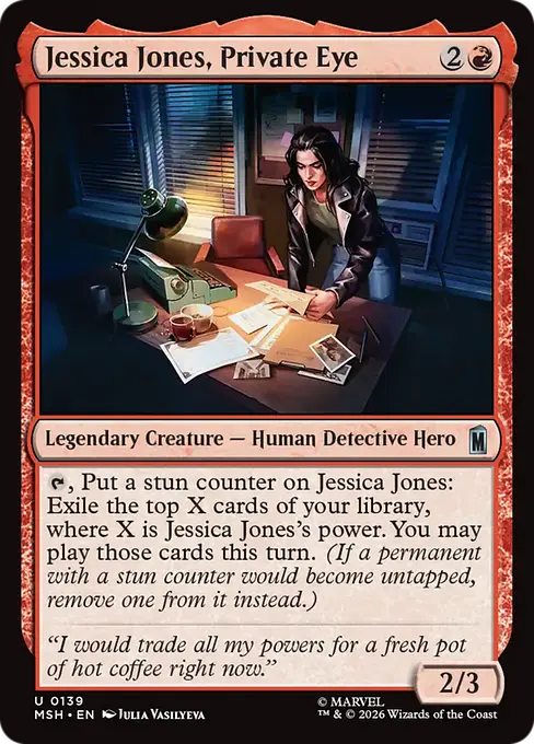 Jessica Jones, Private Eye - Marvel Super Heroes