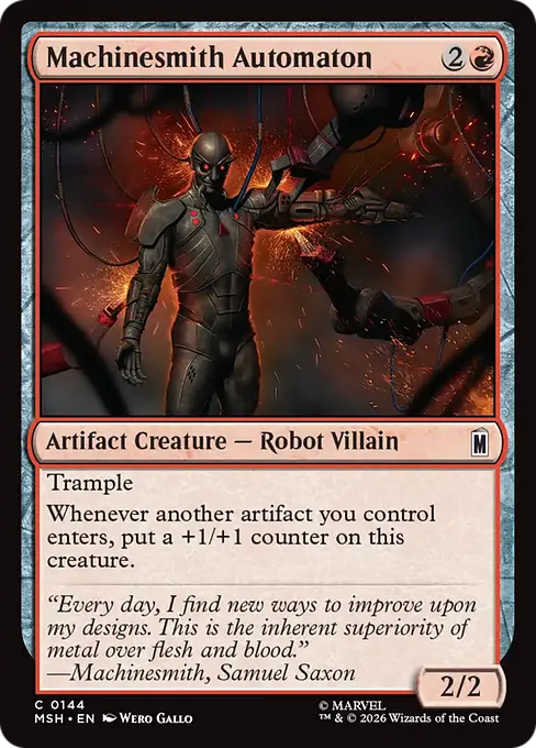 Machinesmith Automaton - Marvel Super Heroes