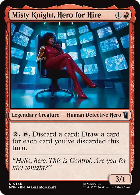 Misty Knight, Hero for Hire - Marvel Super Heroes