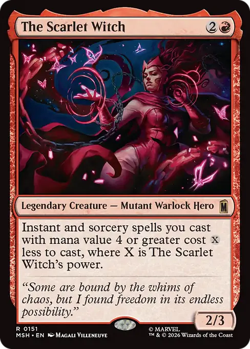 The Scarlet Witch - Marvel Super Heroes