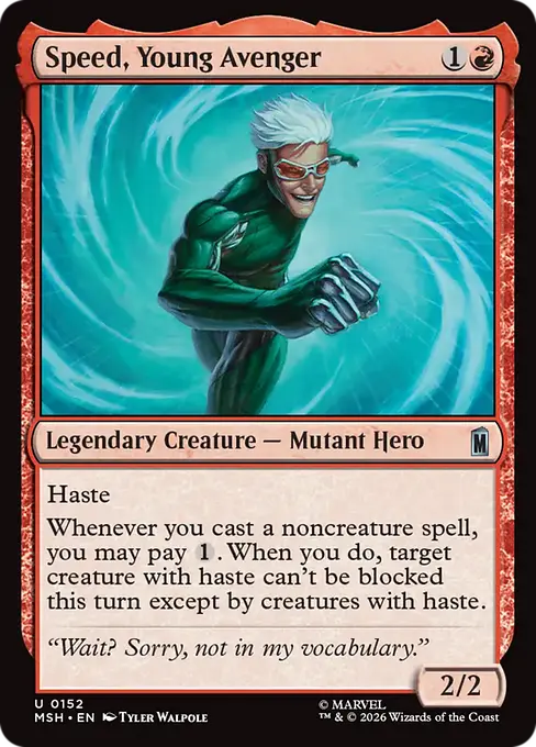 Speed, Young Avenger - Marvel Super Heroes