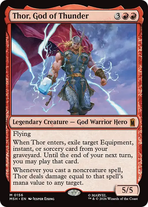 Thor, God of Thunder - Marvel Super Heroes