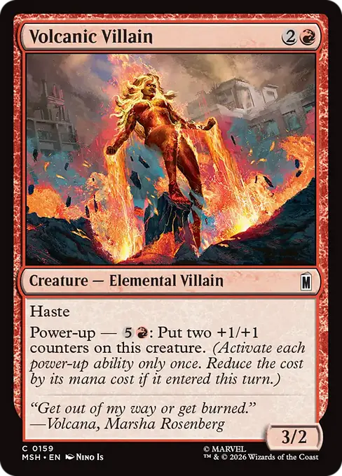 Volcanic Villain - Marvel Super Heroes