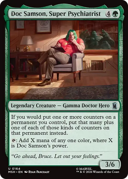 Doc Samson, Super Psychiatrist - Marvel Super Heroes
