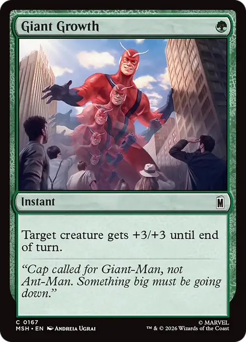 Giant Growth - Marvel Super Heroes