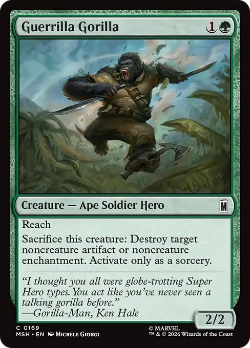 Guerrilla Gorilla - Marvel Super Heroes