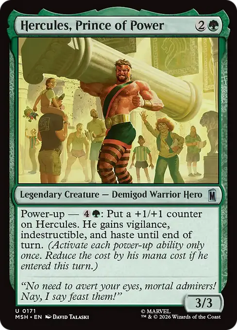 Hercules, Prince of Power - Marvel Super Heroes