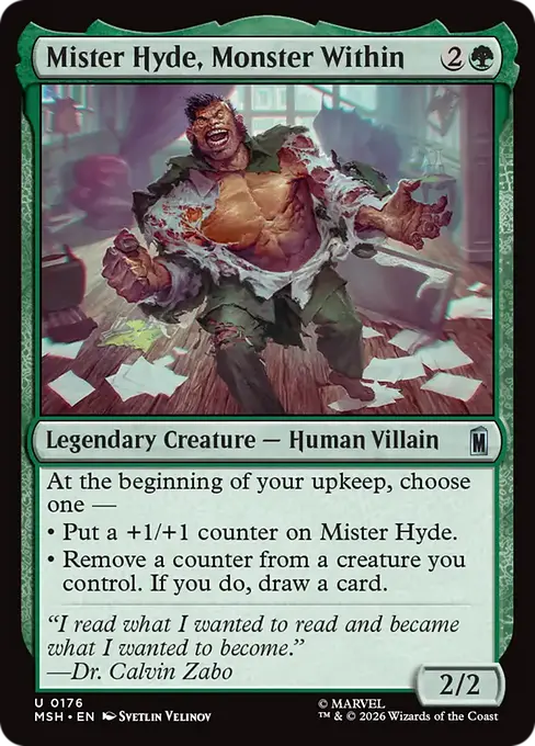 Mister Hyde, Monster Within - Marvel Super Heroes
