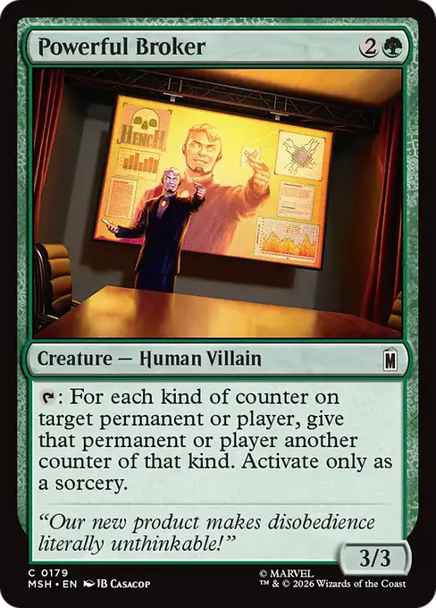 Powerful Broker - Marvel Super Heroes