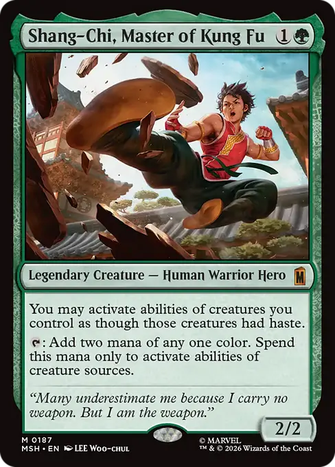 Shang-Chi, Master of Kung Fu - Marvel Super Heroes