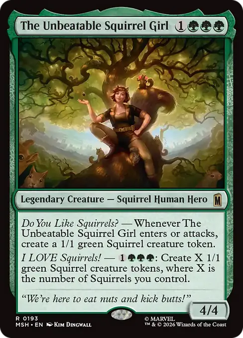 The Unbeatable Squirrel Girl - Marvel Super Heroes
