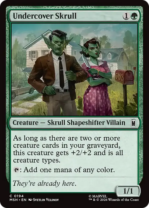 Undercover Skrull - Marvel Super Heroes