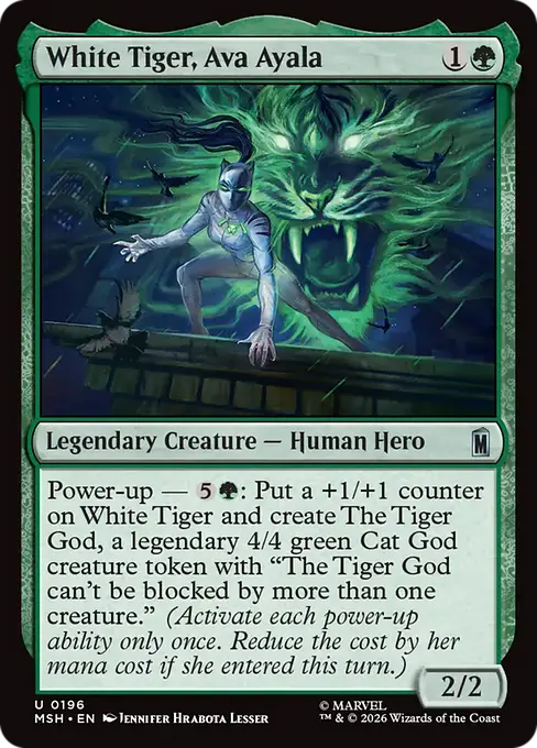 White Tiger, Ava Ayala - Marvel Super Heroes