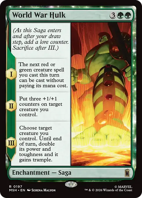 World War Hulk - Marvel Super Heroes