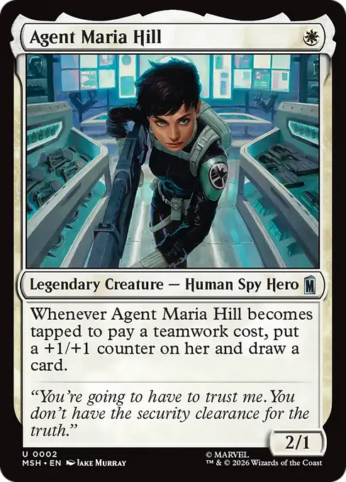 Agent Maria Hill - Marvel Super Heroes