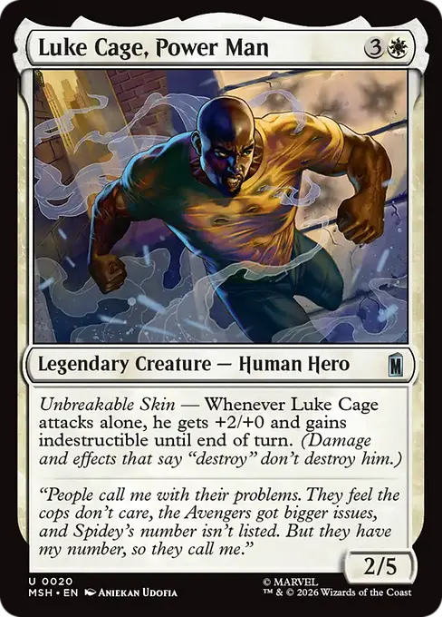 Luke Cage, Power Man - Marvel Super Heroes