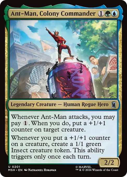 Ant-Man, Colony Commander - Marvel Super Heroes