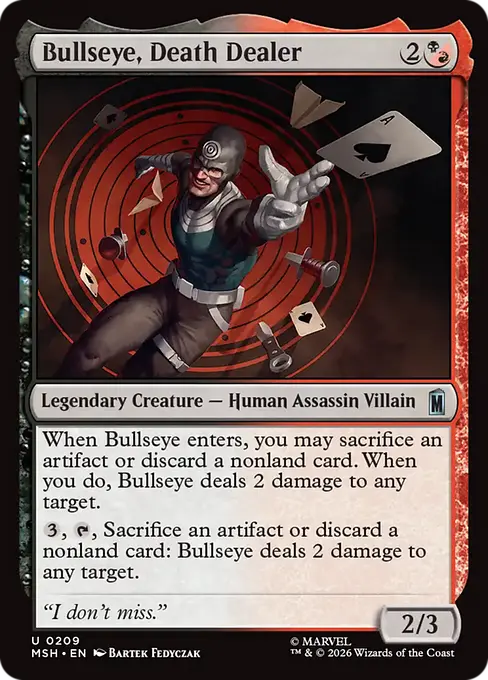 Bullseye, Death Dealer - Marvel Super Heroes