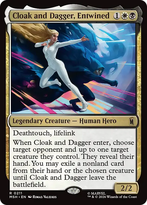Cloak and Dagger, Entwined - Marvel Super Heroes