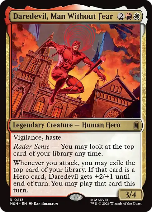 Daredevil, Man Without Fear - Marvel Super Heroes