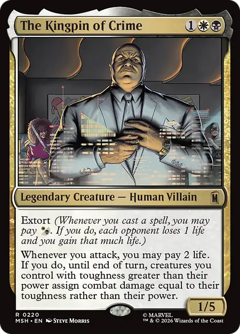 The Kingpin of Crime - Marvel Super Heroes
