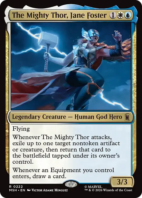 The Mighty Thor, Jane Foster - Marvel Super Heroes