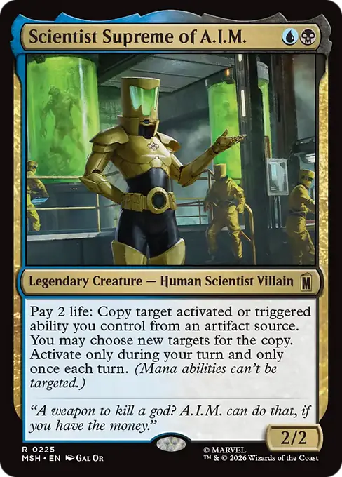 Scientist Supreme of A.I.M. - Marvel Super Heroes