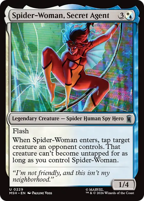 Spider-Woman, Secret Agent - Marvel Super Heroes
