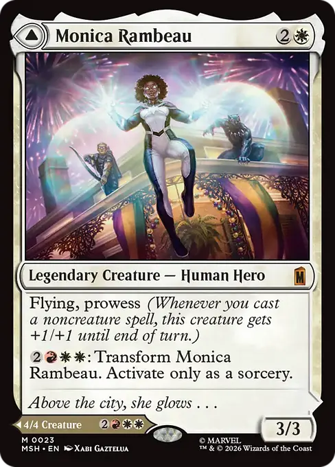 Monica Rambeau // Photon, Living Light - Marvel Super Heroes