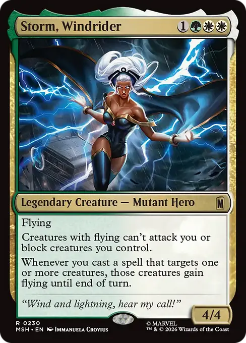 Storm, Windrider - Marvel Super Heroes