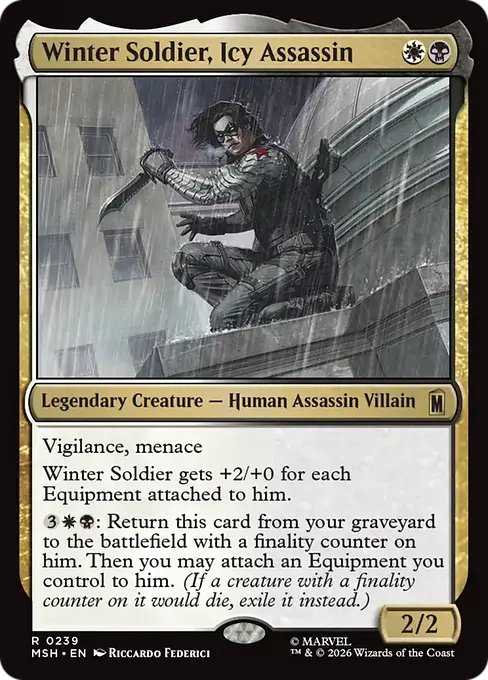 Winter Soldier, Icy Assassin - Marvel Super Heroes