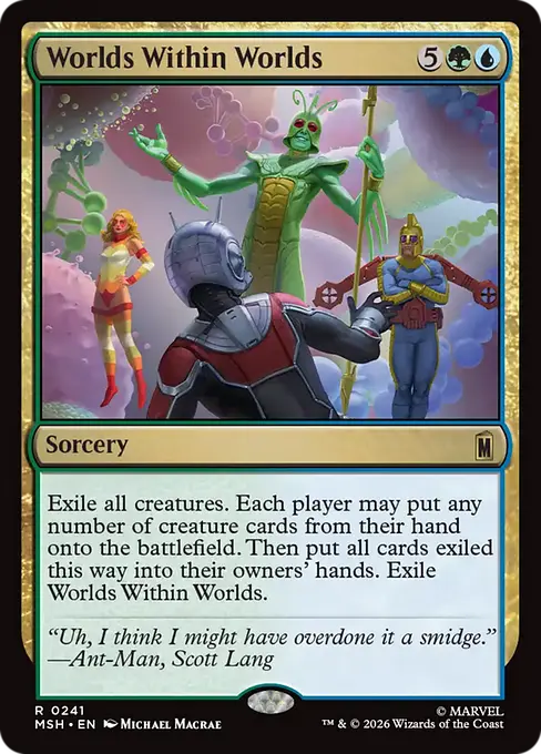 Worlds Within Worlds - Marvel Super Heroes
