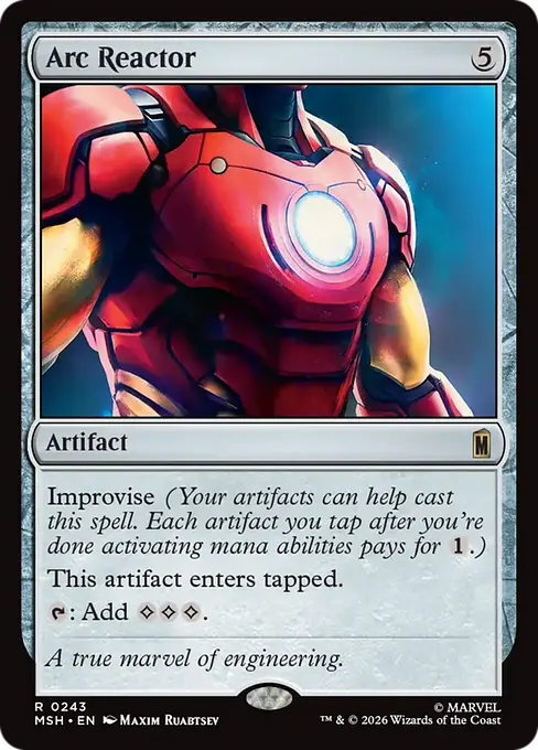 Arc Reactor - Marvel Super Heroes