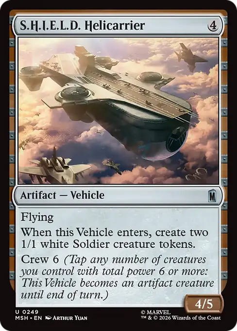 S.H.I.E.L.D. Helicarrier - Marvel Super Heroes