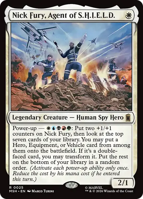 Nick Fury, Agent of S.H.I.E.L.D. - Marvel Super Heroes