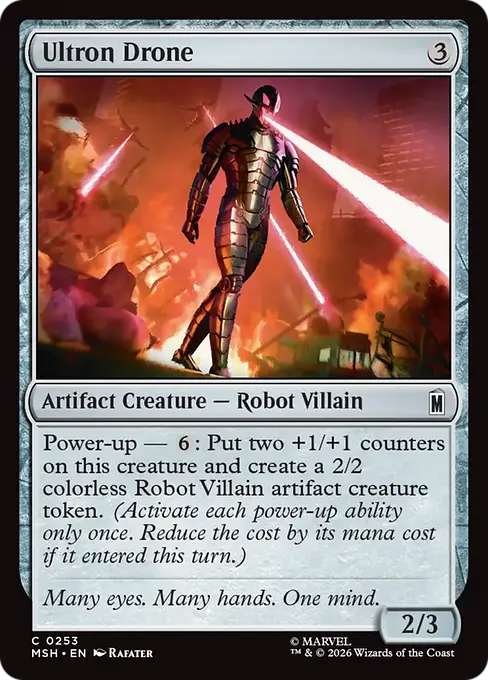 Ultron Drone - Marvel Super Heroes