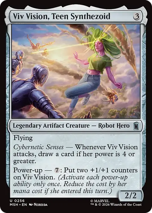 Viv Vision, Teen Synthezoid - Marvel Super Heroes