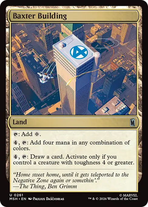 Baxter Building - Marvel Super Heroes
