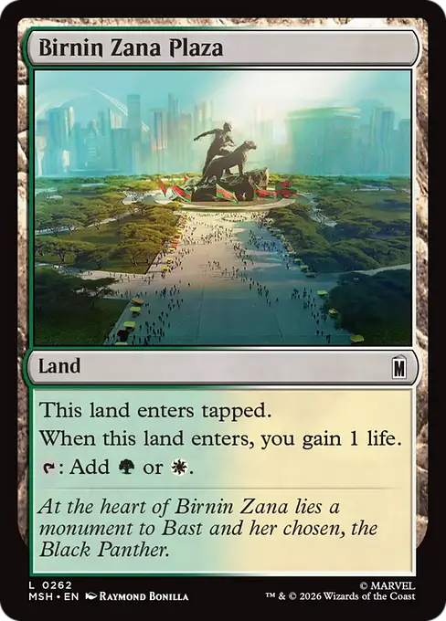 Birnin Zana Plaza - Marvel Super Heroes