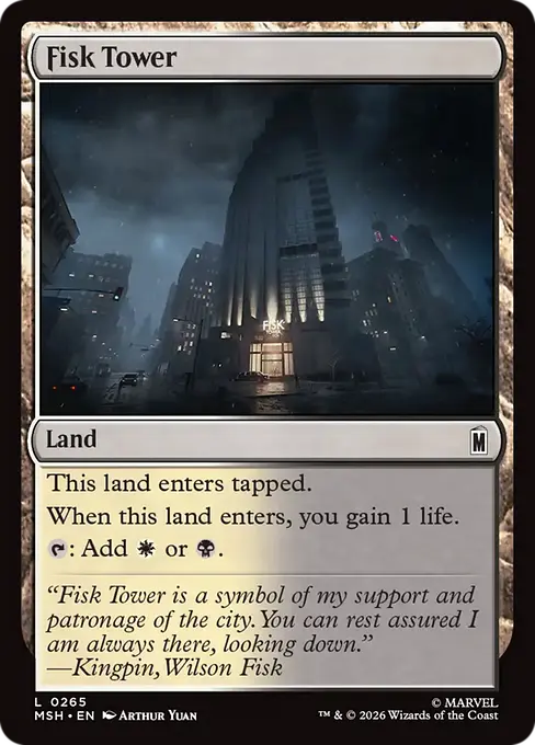 Fisk Tower - Marvel Super Heroes