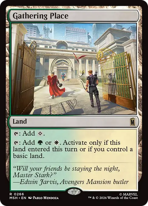 Gathering Place - Marvel Super Heroes