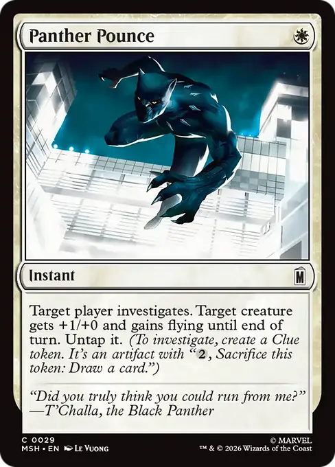 Panther Pounce - Marvel Super Heroes